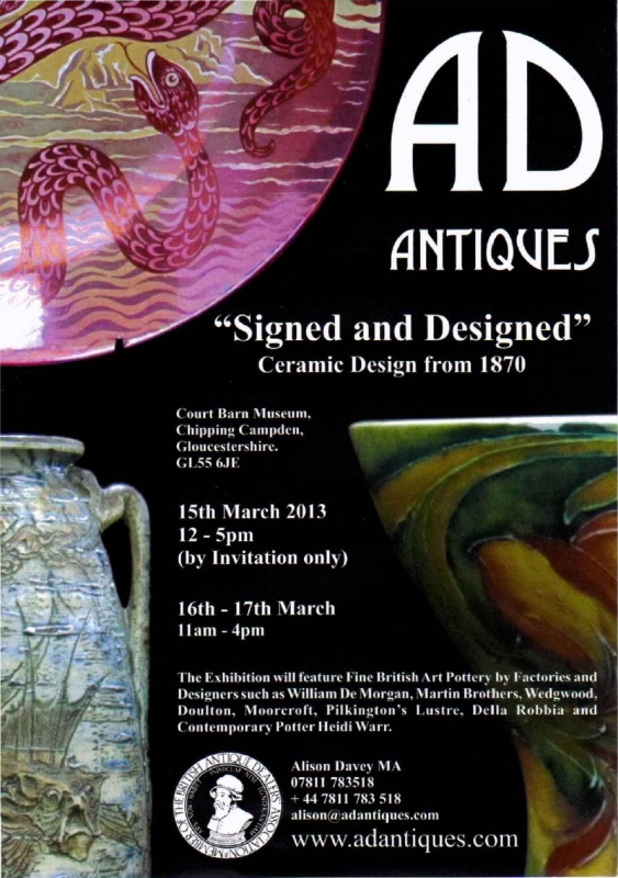 AD Antiques Exhibition Poster